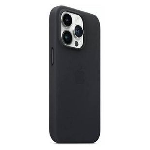 Чохол для смартфона Leather AAA Full Magsafe IC для iPhone 14 Pro Black