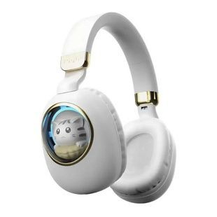 Наушники беспроводные аккумуляторные LED ST862 A.B.C.D Белые