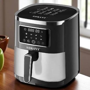 Аэрофритюрница с чашей из нержавеющей стали 7л 1700Вт Sokany Air Fryer SK-10052