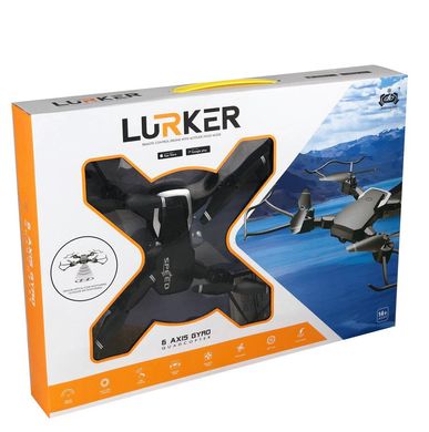 Квадрокоптер Lurker GD 885 HW Wifi (24) Чорний