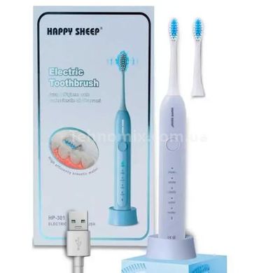Электрическая зубная щетка HAPPY SHEEP HP-301 + 2 насадки