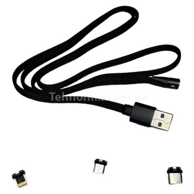 Магнитный кабель Remax 3 в 1 USB - microUSB / Lightning / Type-C
