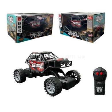 Машинка на радиоуправлении OFFROAD 114D Черная с красным