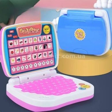 Детский ноутбук AH-802Y для изучения английского языка StudyGame Розовый