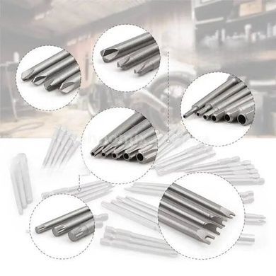 Набор бит магнитных 50шт в чемодане SOCKET SET ES-50 Голубой