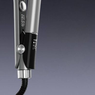 Випрямляч для волосся 120-250 &deg; C, керамічне покриття, LED display, 90W IPARAH P-131 Сірий