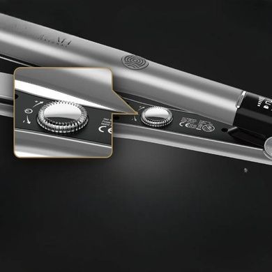 Випрямляч для волосся 120-250 &deg; C, керамічне покриття, LED display, 90W IPARAH P-131 Сірий
