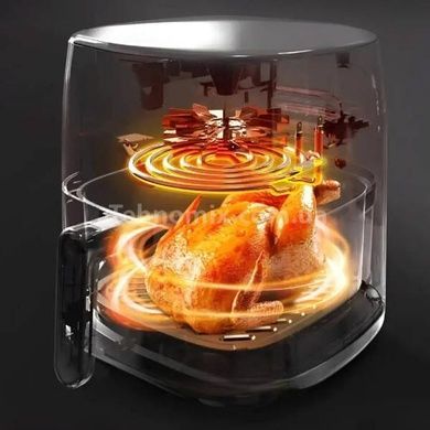 Аерофритюрниця з чашею з нержавіючої сталі 7л 1700Вт Sokany Air Fryer SK-10052
