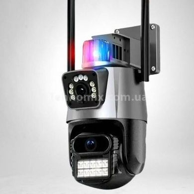 Камера видеонаблюдения IP уличная поворотная 4G APUAICA Y-P11 QQ6 Черная
