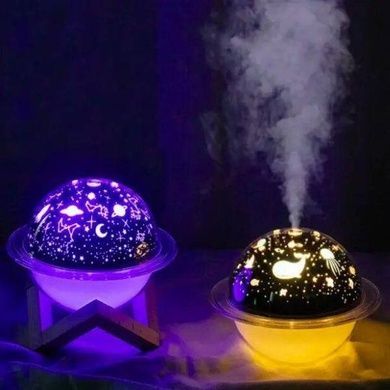 Нічник із зволожувачем повітря з LED підсвічуванням Сатурн