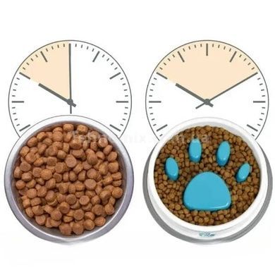 Кормушка для кошек и собак с защитой от удушья Paw Perfect