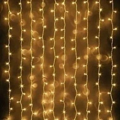Гірлянда лінійна внутрішня Водоспад Нитка 240LED 4514 AND 39-5 Прозорий провід, холодне і теплое