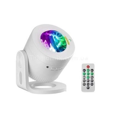 Проектор музичний з функцією підключення Bluetooth projector AND LY-1069 Білий