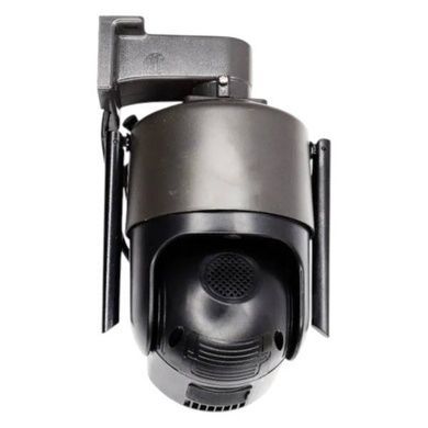 Камера відеоспостереження поворотна з сиреною WIFI ptz Dual lens camera AND V35 Чорна