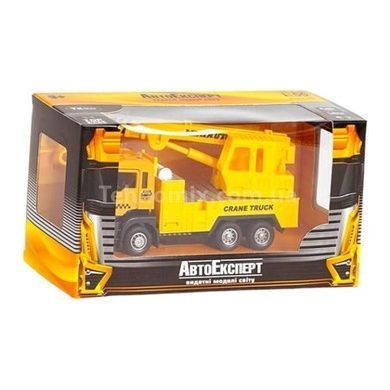 Игрушка Спецтехника. Подъемный кран АвтоЭксперт Желтая