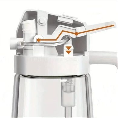Диспенсер-розпилювач для олії та оцту 2в1 Multifunctional Oiler Бежевий