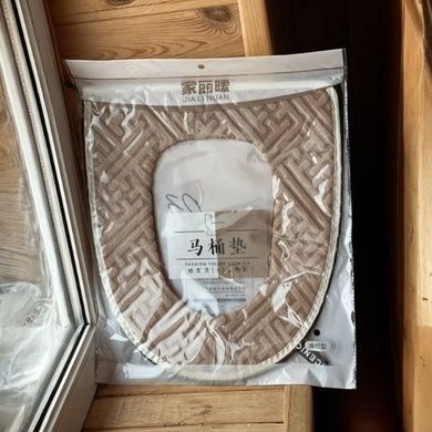 Чохол-сидіння на унітаз Toilet seat cover AND 03 Коричневий