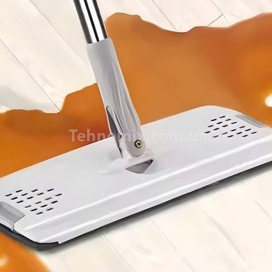 Комплект для уборки швабра лентяйка с ведром 6л Scratch Anet Серый