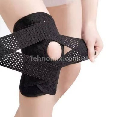 Бандаж-фиксатор коленной чашечки kneepad AND LY-1027 Черный