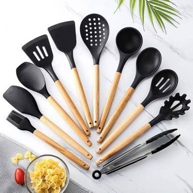 Набор кухонных принадлежностей 19 предметов Kitchenware Set Черный