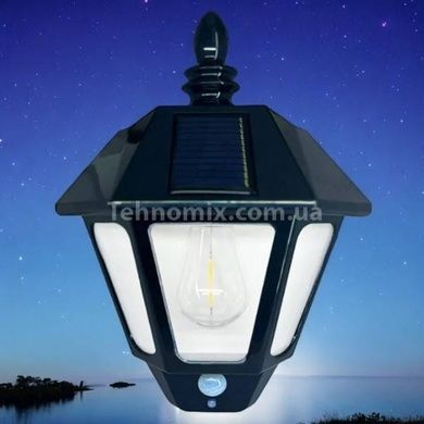 Светильник садовый на солнечной панели настенный Solar Lamp SL-3200
