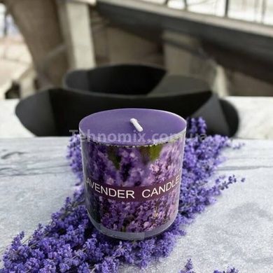 Аромасвеча Лаванда 25-859 Фиолетовая