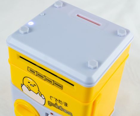 Дитячий сейф-скарбничка Cartoon saving box з кодовим замком gudetama