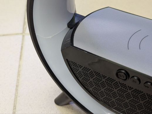 УЦІНКА! Нічник Smart Light з бездротовою зарядкою і колонкою Чорний