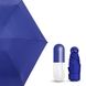 Мини-зонт карманный в капсуле Синий
