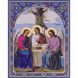 Картина по номерам Strateg ПРЕМИУМ Святая Троица с лаком размером 40х50 см (SY6700)