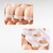 Лоток для яиц трехуровневый складной пластиковый Egg holder 1225 Белый