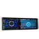 Автомагнітола сенсорна ISO 4,1 з RGB підсвічуванням, DIVX MP3 + USB + Bluetooth 4062
