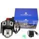 Камера відеоспостереження поворотна з сиреною WIFI ptz Dual lens camera AND V35 Чорна