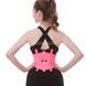 Пояс для похудения Hot Shapers Belt Power Черный с розовым р-р XL