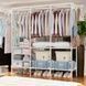 Вішалка для одягу 3 секції Clothes Rack Біла