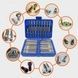 Набор бит магнитных 50шт в чемодане SOCKET SET ES-50 Голубой