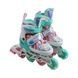 Ролики детские раздвижные 34-38р 52022-М Розовые