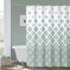 Фіранка-шторка для душу 180*180см Shower curtain W-5 Зелені ромби