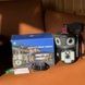 Камера відеоспостереження поворотна з сиреною WIFI ptz Dual lens camera AND V35 Чорна