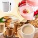 Кухоль-мішалка з датчиком температури та екраном на ручці Auto Stirring Mug Біла