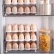 Лоток для яиц трехуровневый складной пластиковый Egg holder 1225 Белый