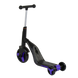 Самокат-велобег-велосипед 3 в 1 S 868 Best Scooter, 8 мелодій, колеса PU Синій