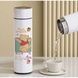Термос із індикатором температури з мультперсонажем 500мл kettle AND1336 Білий з малюнком