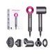 Фен-стайлер с 4 магнитными насадками + новая насадка гребень Super Hair Dryer Серый
