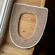 Чохол-сидіння на унітаз Toilet seat cover AND 03 Коричневий