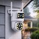 Камера відеоспостереження вулична wifi ptz Dual lens AND Q2 Біла