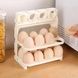 Лоток для яиц трехуровневый складной пластиковый Egg holder 1225 Белый
