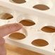 Лоток для яиц трехуровневый складной пластиковый Egg holder 1225 Белый