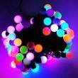 Гирлянда линейная внутренняя Шарики 20M 200LED USB AND 94-5 Черный провод, мультиколор