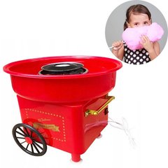 Большой аппарат для сахарной ваты Cotton Candy Maker Красный + палочки в подарок